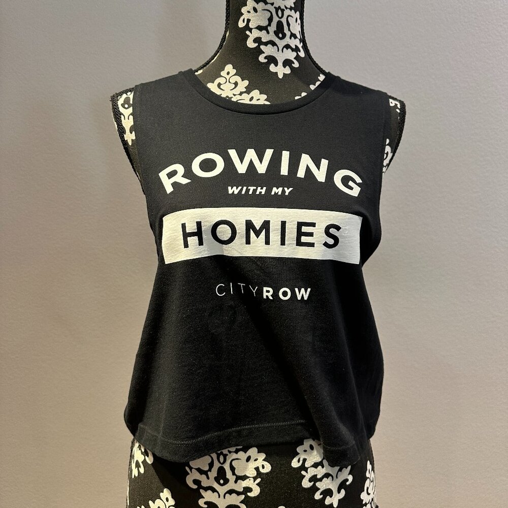 City Row Rowing with my Homies Tank Top, Small